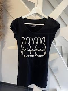 chemise de nuit noire Miffy/Miffy taille XS, Enlèvement ou Envoi, Taille 34 (XS) ou plus petite