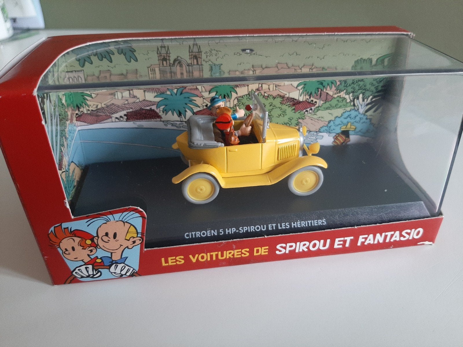 Voiture Spirou Citroën 5CV, Enlèvement ou Envoi, Voiture