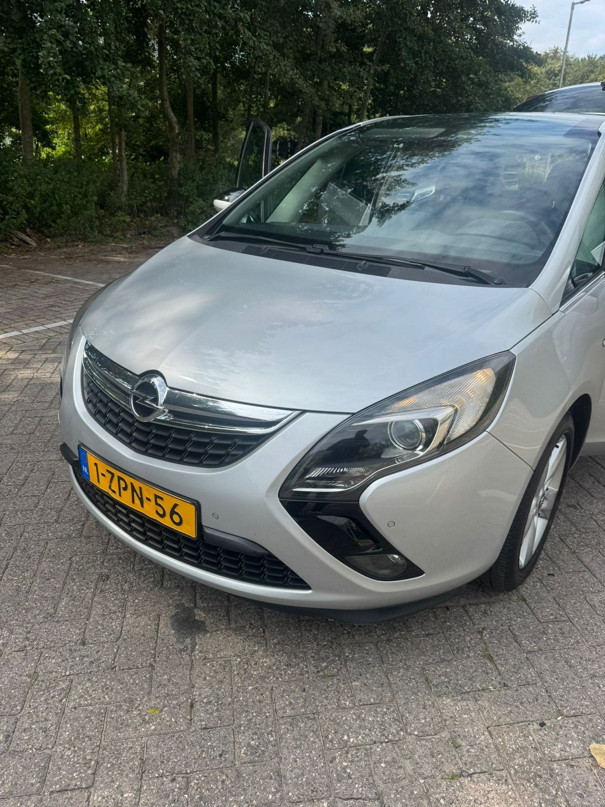 Opel zafira benzine, te koop 6250euro, Autos, Cuir, Achat, 7 places, 5 portes