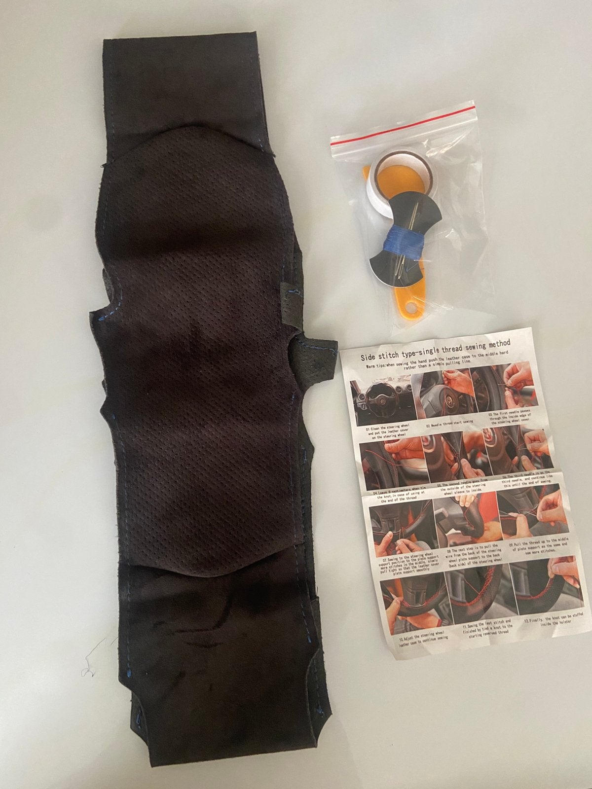 Alacantara case, stuur bmw, Auto-onderdelen, Ophalen of Verzenden, BMW