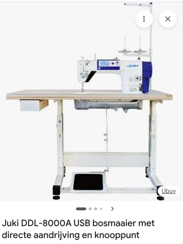 Juki DDL-Te koop aangeboden:8000A Industriële Naaimachine, Hobby en Vrije tijd, Ophalen, Naaimachine