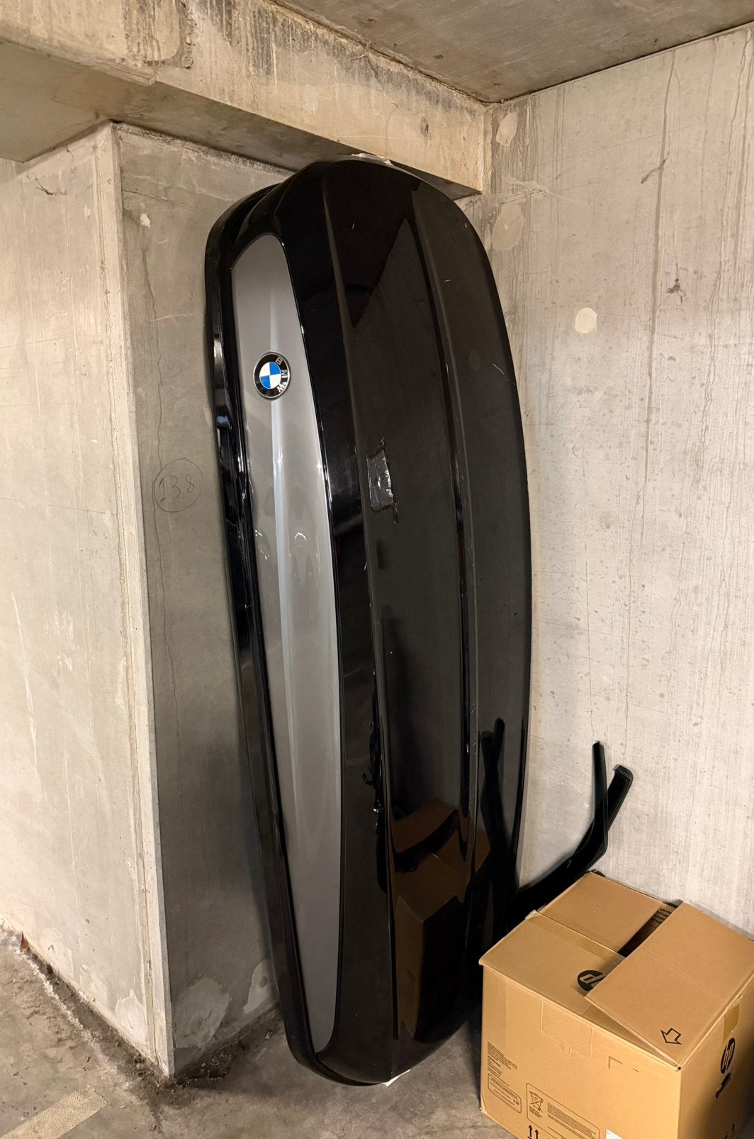 Coffre de toit BMW 420 litres 82732406460, Autos : Divers, Enlèvement, Utilisé