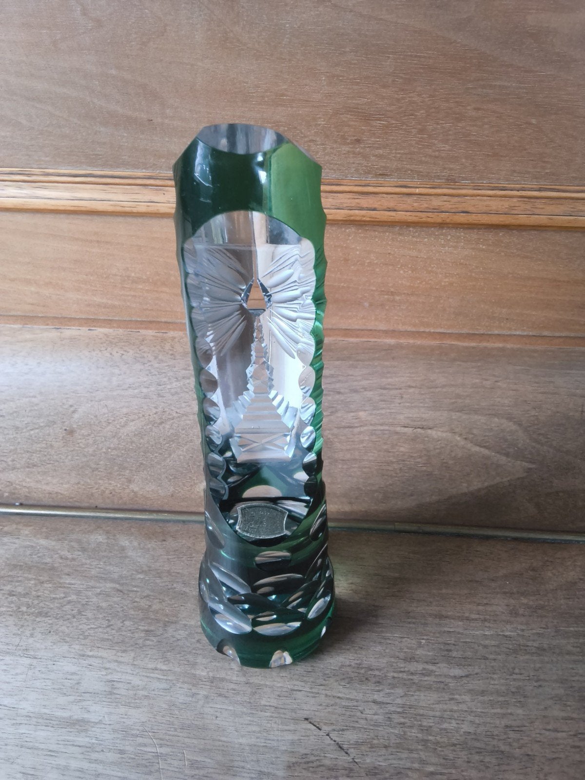 1 prisme holographique en cristal val Saint Lambert, Antiek en Kunst, Ophalen of Verzenden