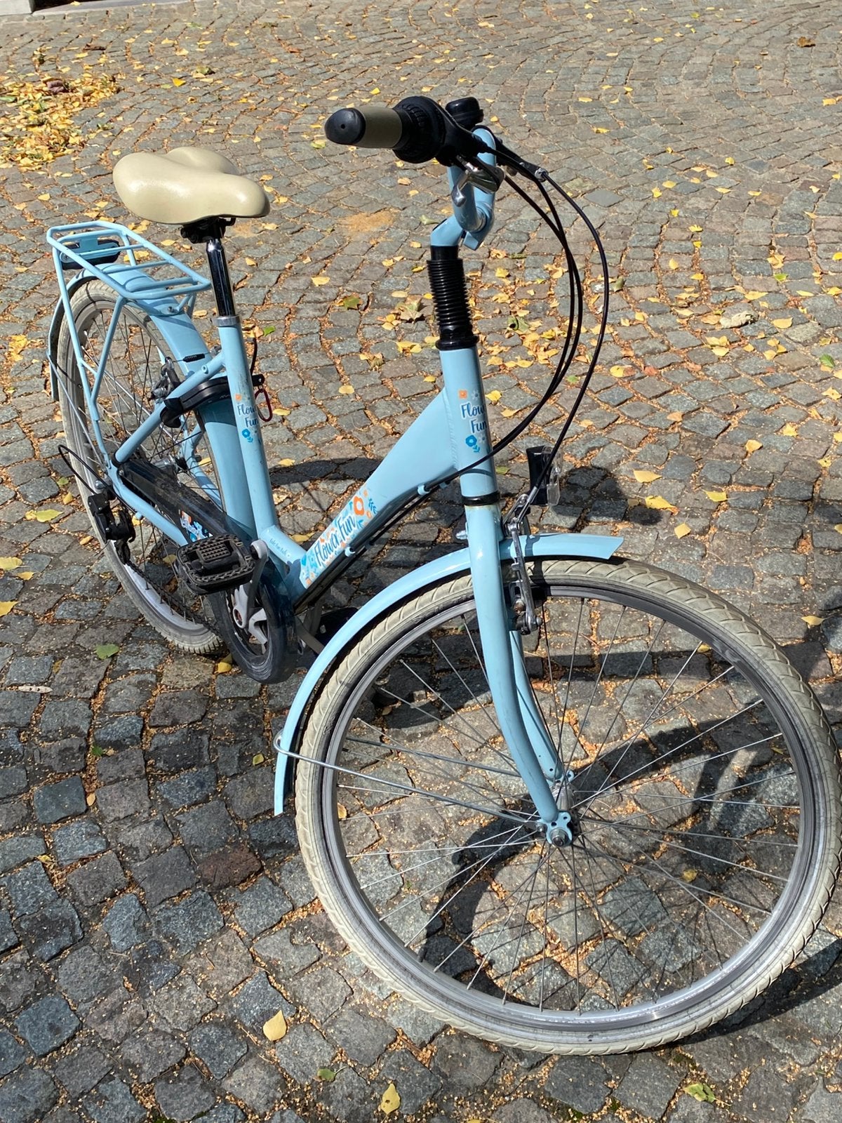 Meisjesfiets 24 inch Merk Flower Fun, Vitesses, Enlèvement, Utilisé, Frein sur jante
