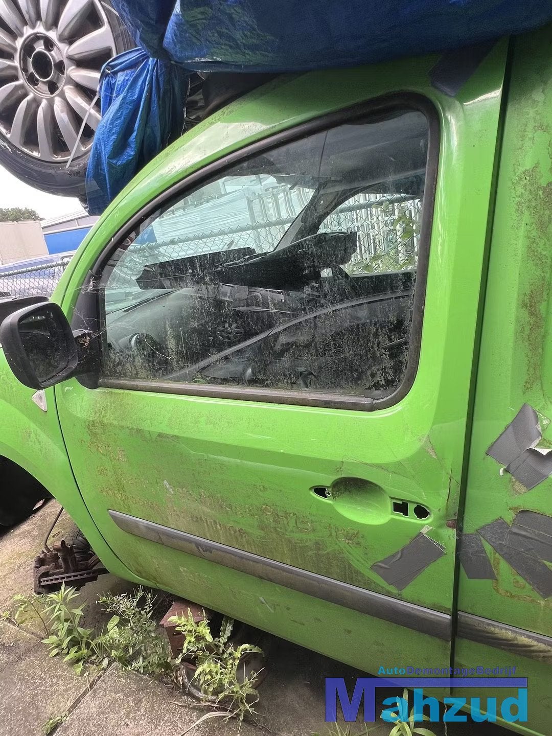 RENAULT KANGO Groen CM986 Links deur 2008-2013, Renault Group, Contact.group@renault.com, Renault, Utilisé