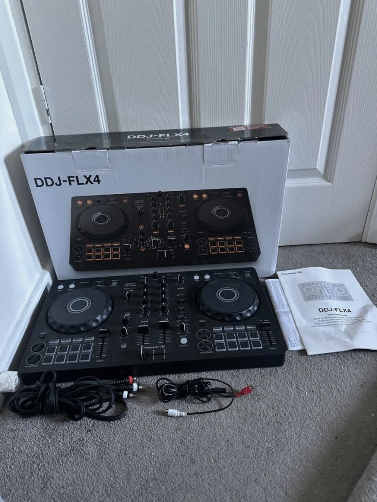 Pioneer DJ DDJ-FLX4 dubbeldeck controller, Ophalen of Verzenden, Gebruikt, Dj-set, Pioneer