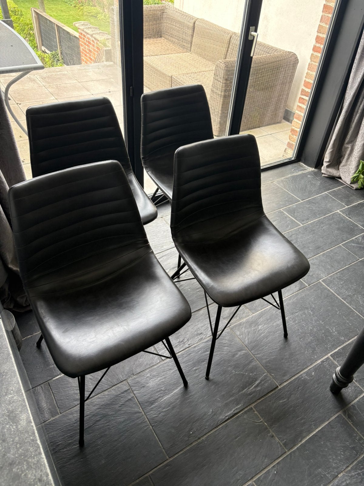Sièges en cuir, Enlèvement, Comme neuf