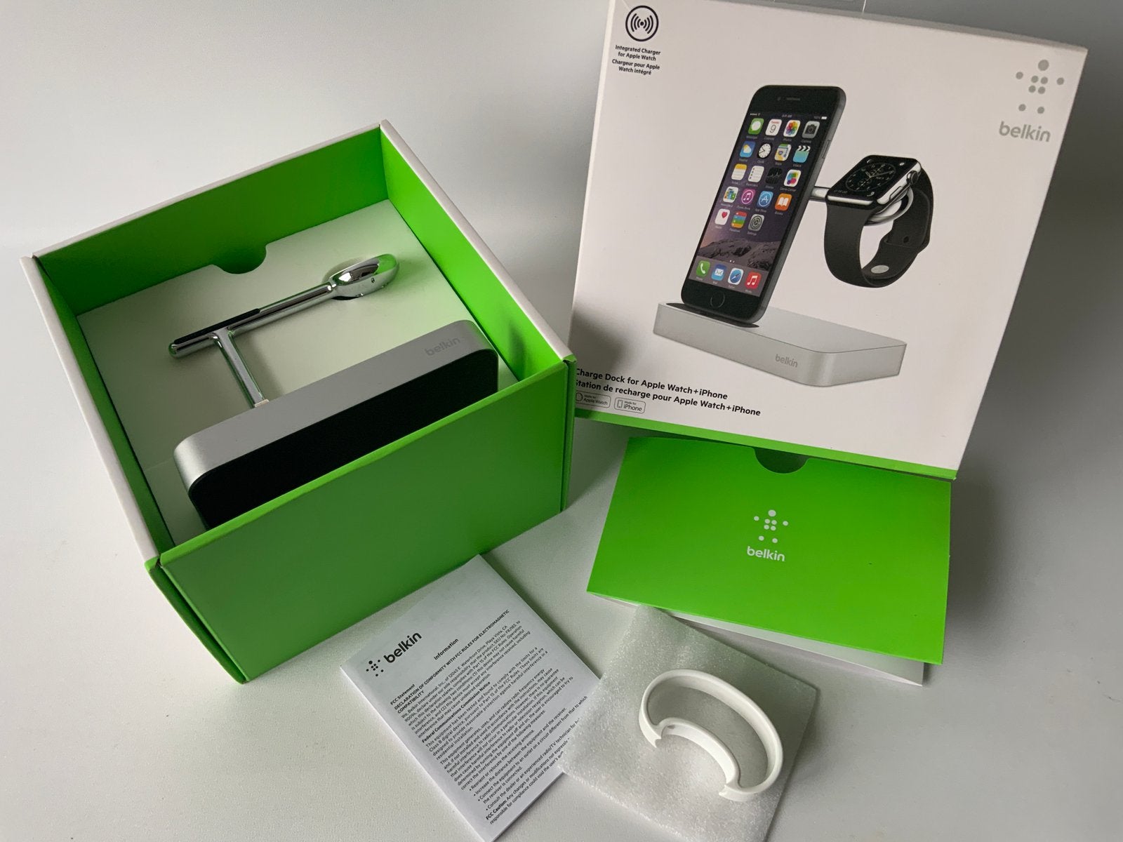 Belkin Laadstation Iphone + Iwatch, Lightning, Verzenden, Adapter, Apple