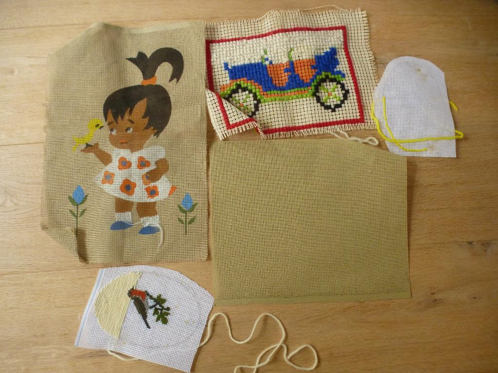BORDUURLAPPEN, Ophalen of Verzenden, Gebruikt, Handborduren, Onderdeel of Accessoires
