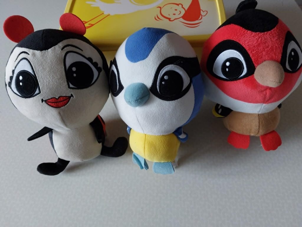 Panda knuffels 3 stuks alles 6€  Lion Knuffel 3, Ophalen, Zo goed als nieuw, Konijn