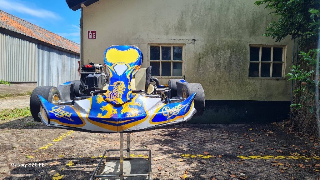 Te koop  Mooie  rotax max senior kart, Sport en Fitness, Ophalen, Zo goed als nieuw, Kart