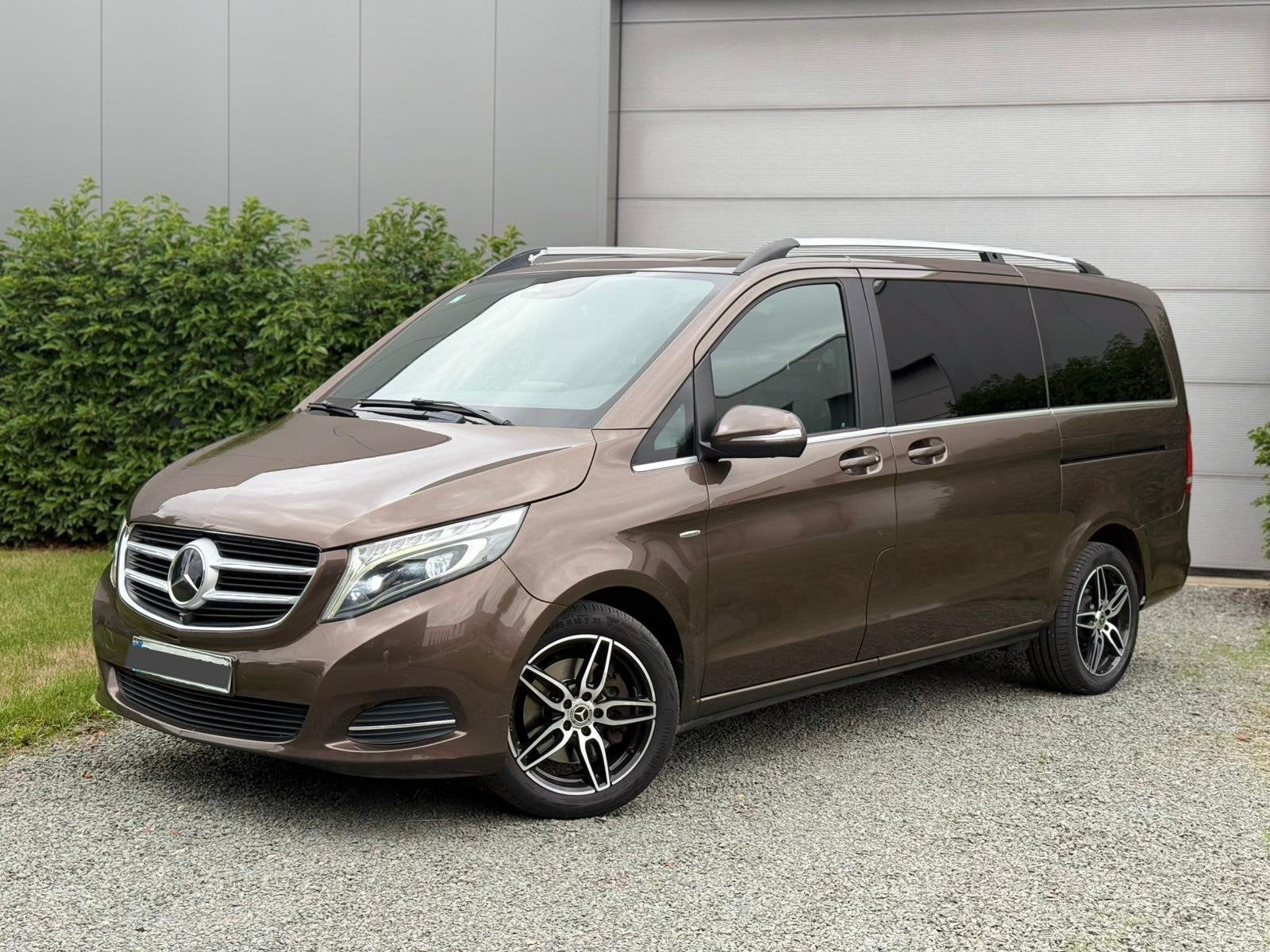 Mercedes V250 Lichte Vracht Euro6b, Auto's, Mercedes-Benz, Automaat, 4 deurs, Bruin, Leder