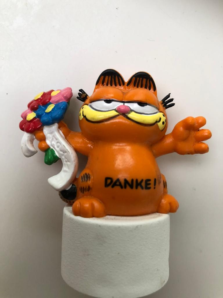 Figuur Garfield (potloodslijper), Ophalen of Verzenden, Garfield, Zo goed als nieuw, Beeldje of Figuurtje