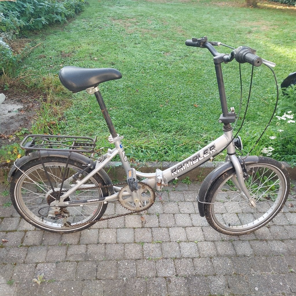Vélo pliable vintage, Fietsen en Brommers, Ophalen, Gebruikt, Totaal opvouwbaar, Velgrem