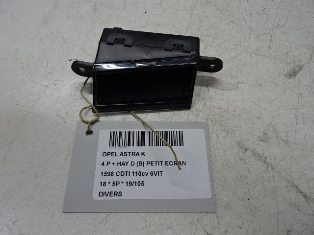 DIVERS DIVERS Opel Astra K (01-2015/12-2022) (23370882), Utilisé, Opel