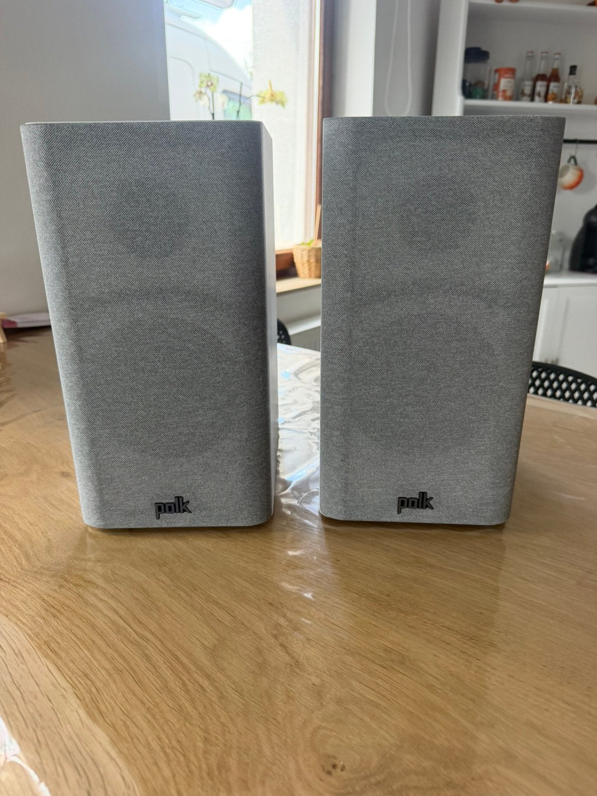 Enceintes polk reserve r100, Enlèvement ou Envoi, Comme neuf