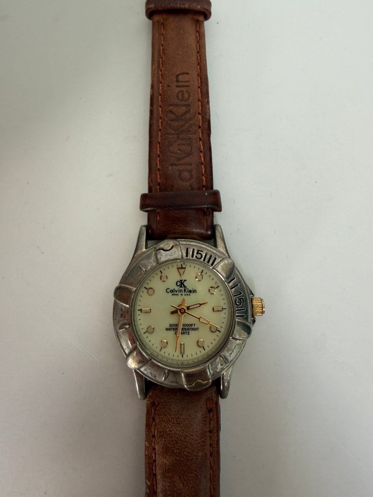 Calvin Klein horloge, Overige merken, Staal, Polshorloge, Ophalen of Verzenden