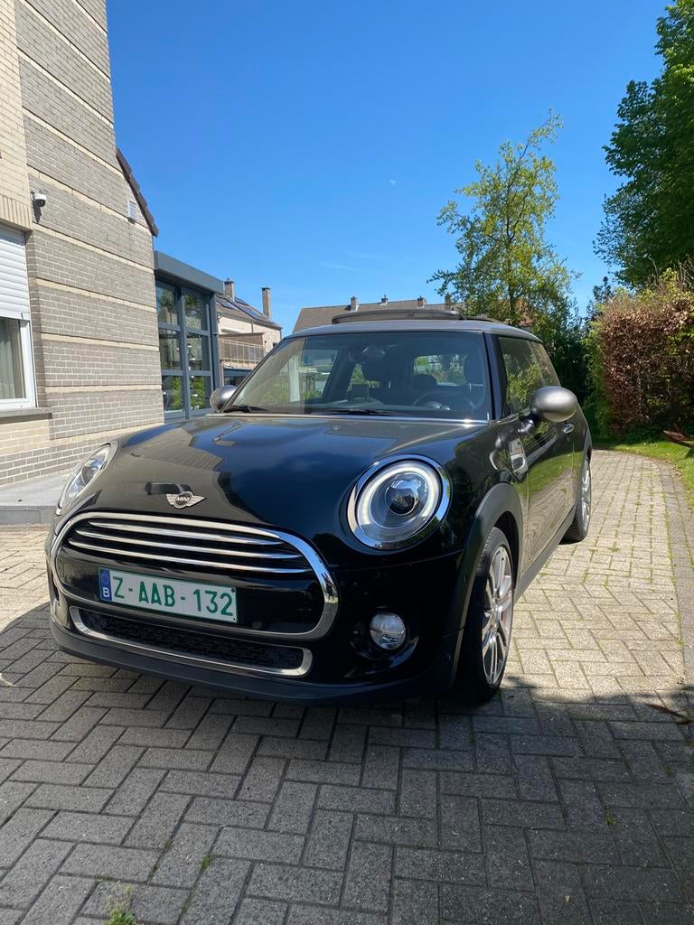 Mini Cooper Seven Sport Edition, Euro 6, Leder en Stof, Zwart, 5 zetels