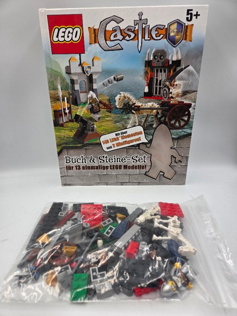 Lego boek Buch & Steine-Set Castle (Hardcover), Lego, Ophalen of Verzenden, Zo goed als nieuw, Inclusief instructies