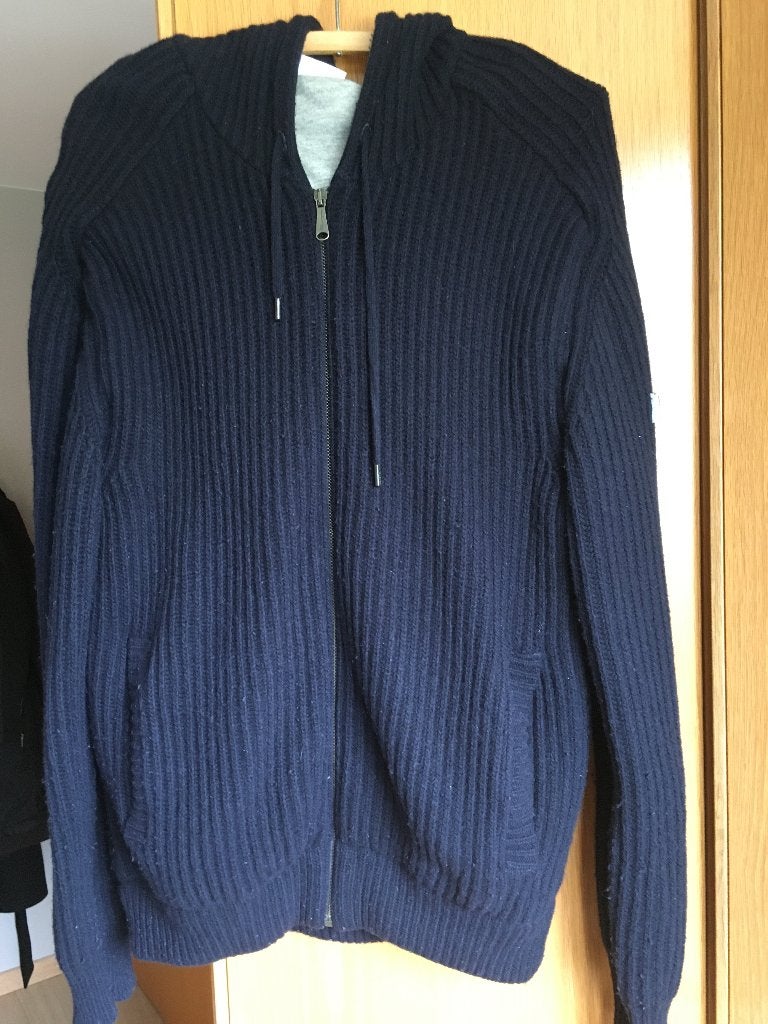 Trui of vest blauw Champion maat M/L, Kleding | Heren, Truien en Vesten, Champion, Ophalen of Verzenden, Zo goed als nieuw, Maat 48/50 (M)