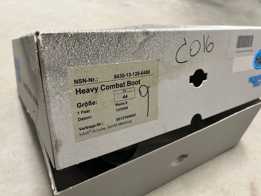 HAIX Heavy Combat Boot maat 44 – nieuw in doos, Ophalen, Boots, Nieuw, Zwart