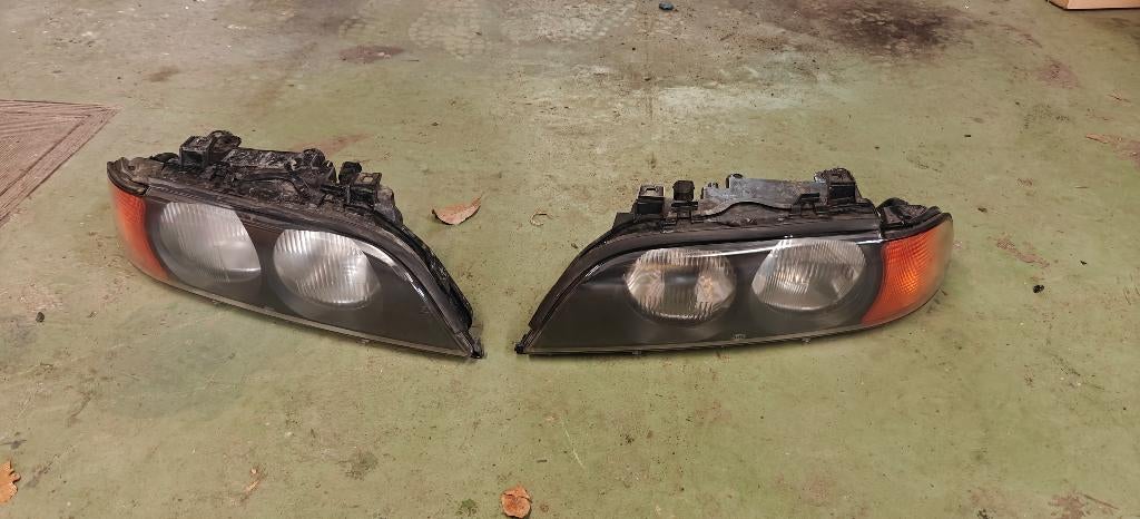 @@ phares halogènes bmw e39 serie 5 phase 1 ORIGINAL @@, Enlèvement ou Envoi, Utilisé, BMW