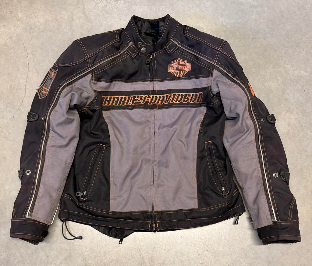 Veste de moto Harley Davidson, homme, taille L, Enlèvement, Seconde main, Hommes, Manteau | tissu
