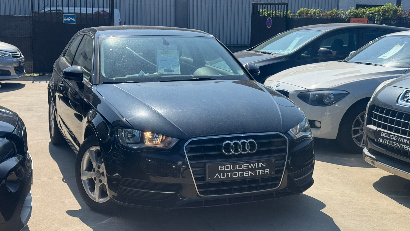 Audi a3 benzine 1.4 Airco 195xxxkm Gekeurd Garantie, Voorwielaandrijving, Zwart, Zwart, Handgeschakeld