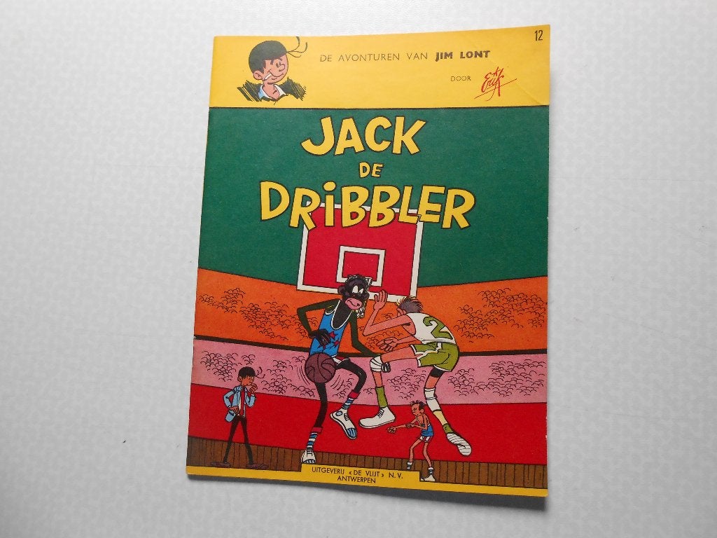 Jim lont volledige reeks 1/12 1966/1969 1 ste druk., Boeken, Eén stripboek, Ophalen of Verzenden, Gelezen
