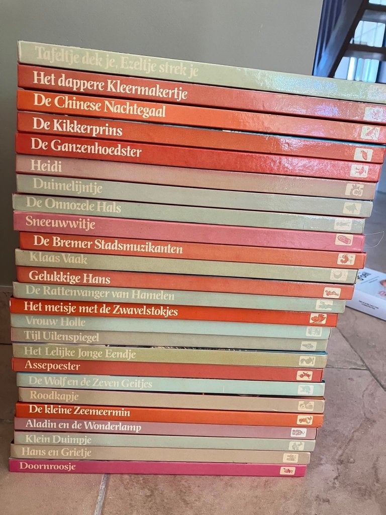 Lekturama sprookjesboeken — 25 delen, vintage jaren '80, Ophalen, Zo goed als nieuw
