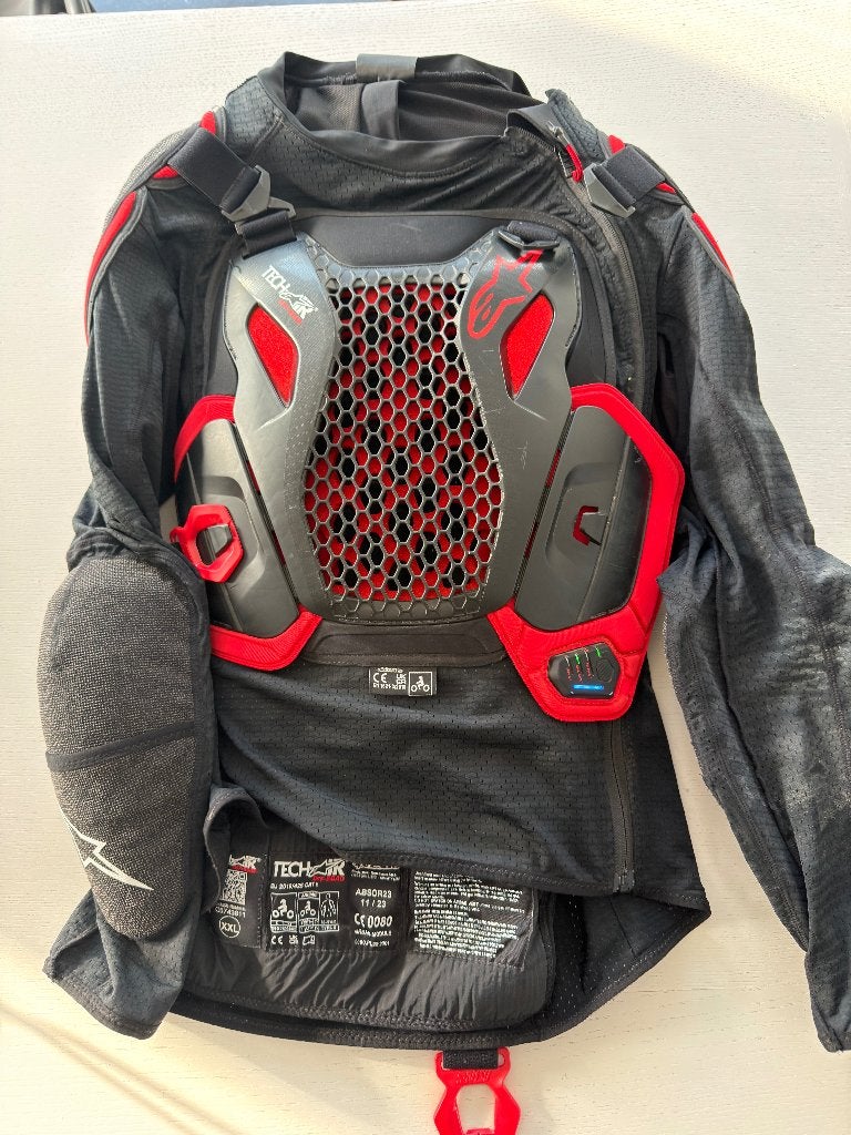Gilet ALPINESTARS TECH-AIR OFF-ROAD XXL, Seconde main, Autres types, Enlèvement, Alpinestars