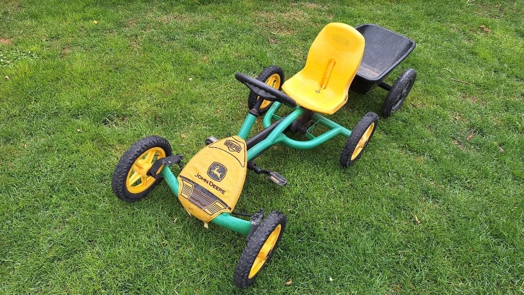 Berg Buddy John Deere met kar, Enlèvement, Utilisé, Berg, Avec chariot ou remorque
