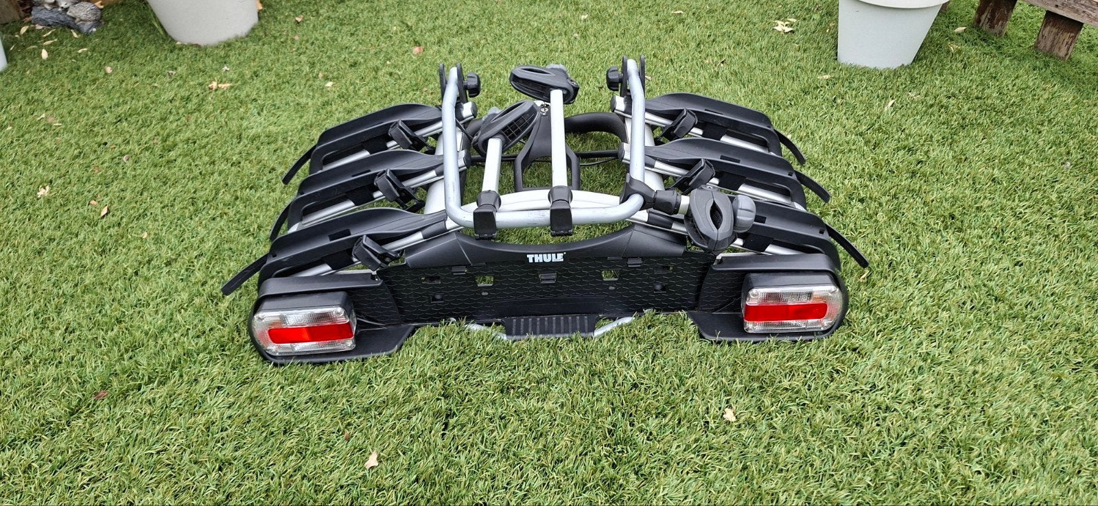 Porte-vélos Thule Euroway 923, pour 3 vélos ou 2 vélos élect, Enlèvement