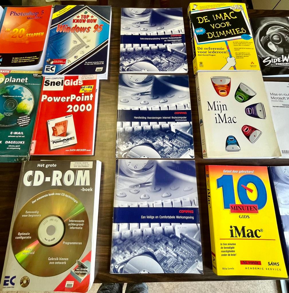 Vintage (hand)boeken, info, handleidingen 2, Boeken, Informatica en Computer, Ophalen of Verzenden, Zo goed als nieuw, Overige onderwerpen