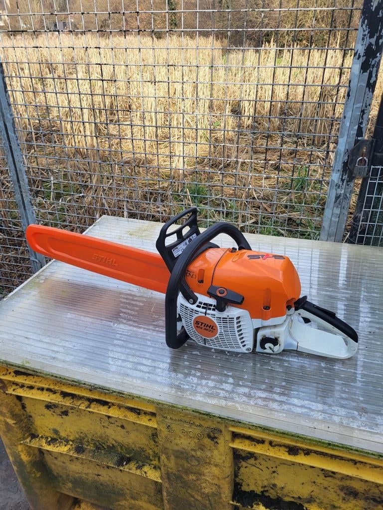 kettingzaag stihl, Ophalen, Kettingzaag