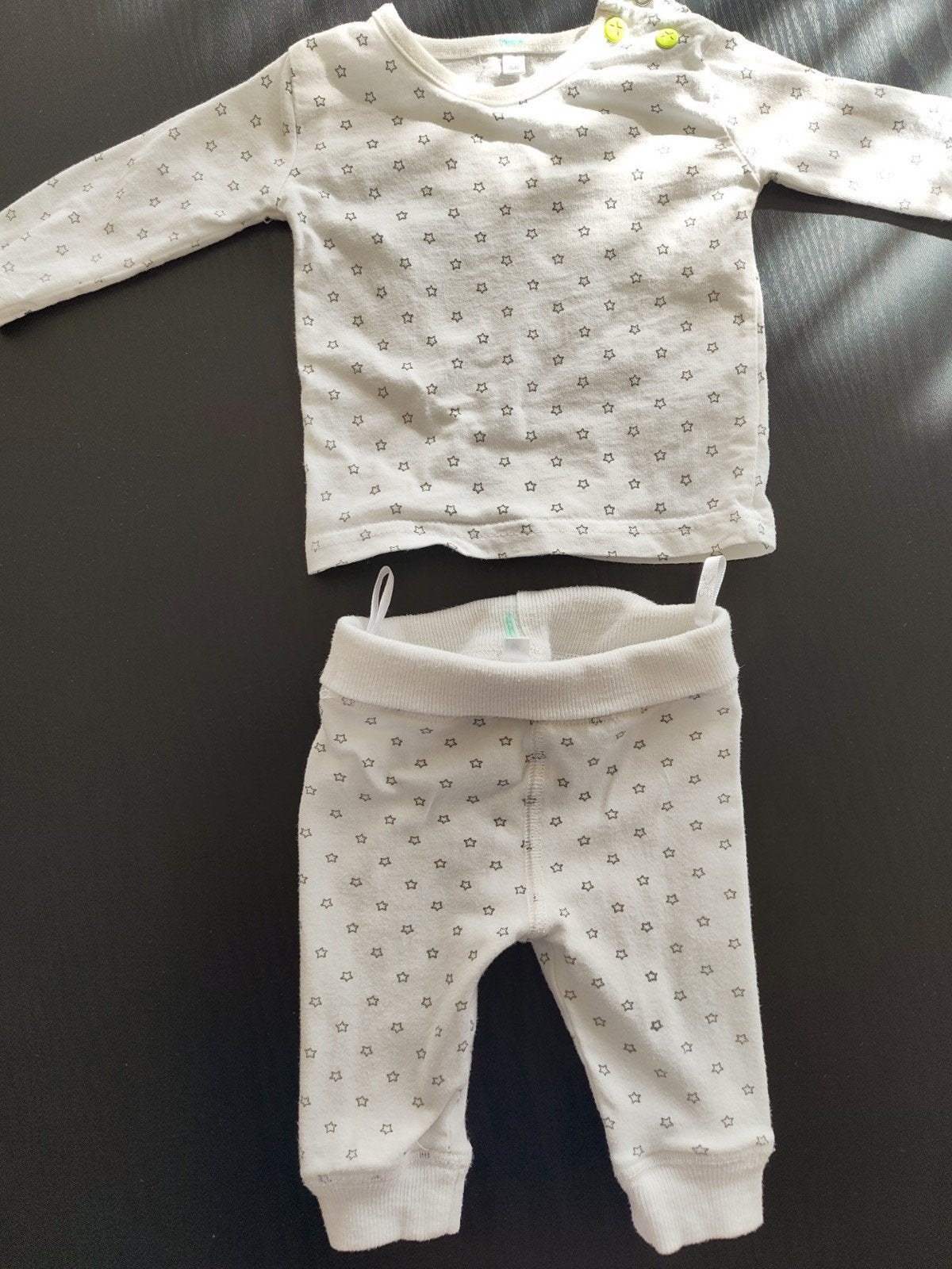 Setje t-shirt en broekje maat 56, Enfants & Bébés, Vêtements de bébé | Taille 56, Enlèvement, Pantalon
