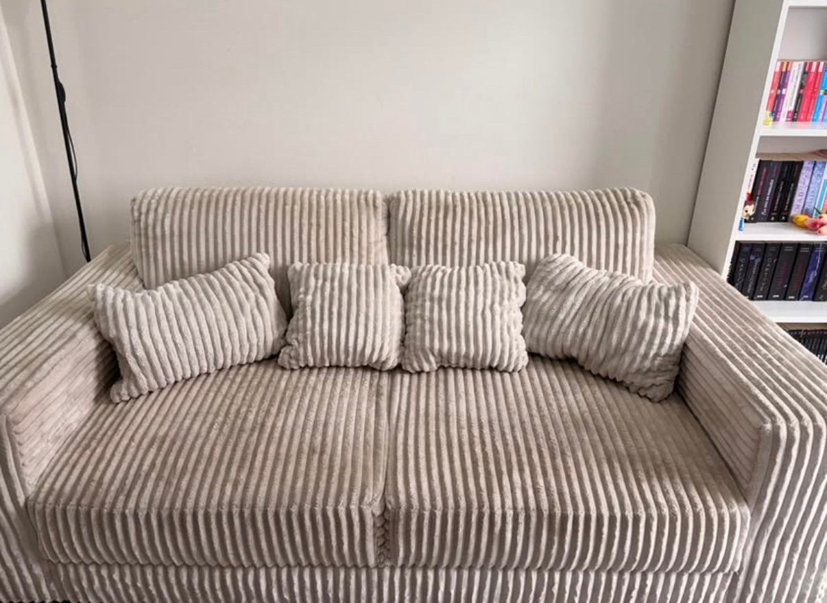 Divan 3 personnes, Trois personnes, 100 à 125 cm, 200 à 250 cm, Banc droit