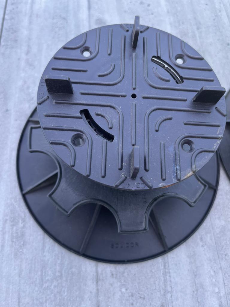 Solidor terrasvoet, Doe-het-zelf en Bouw, Sanitair, Zo goed als nieuw, Ophalen of Verzenden