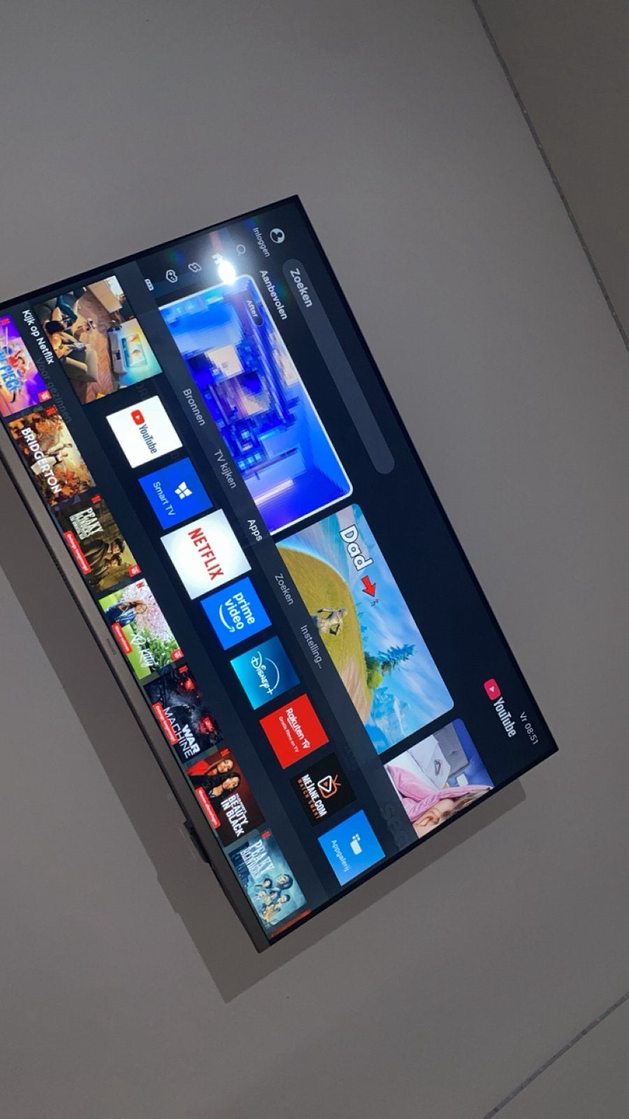 Philips tv 43”, TV, Hi-fi & Vidéo, Philips, QLED, 60 à 80 cm, Comme neuf