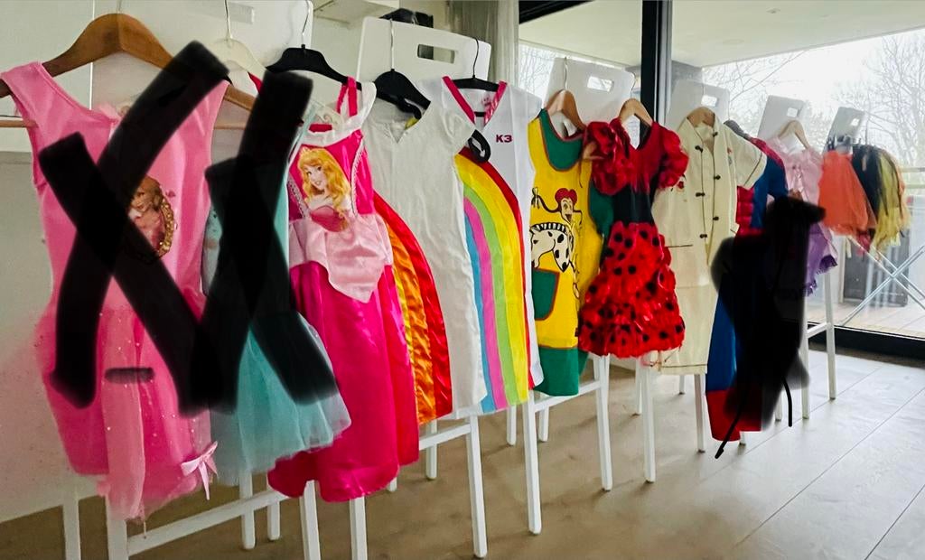 Carnavalskleding en Verkleedspullen, Enlèvement, Utilisé