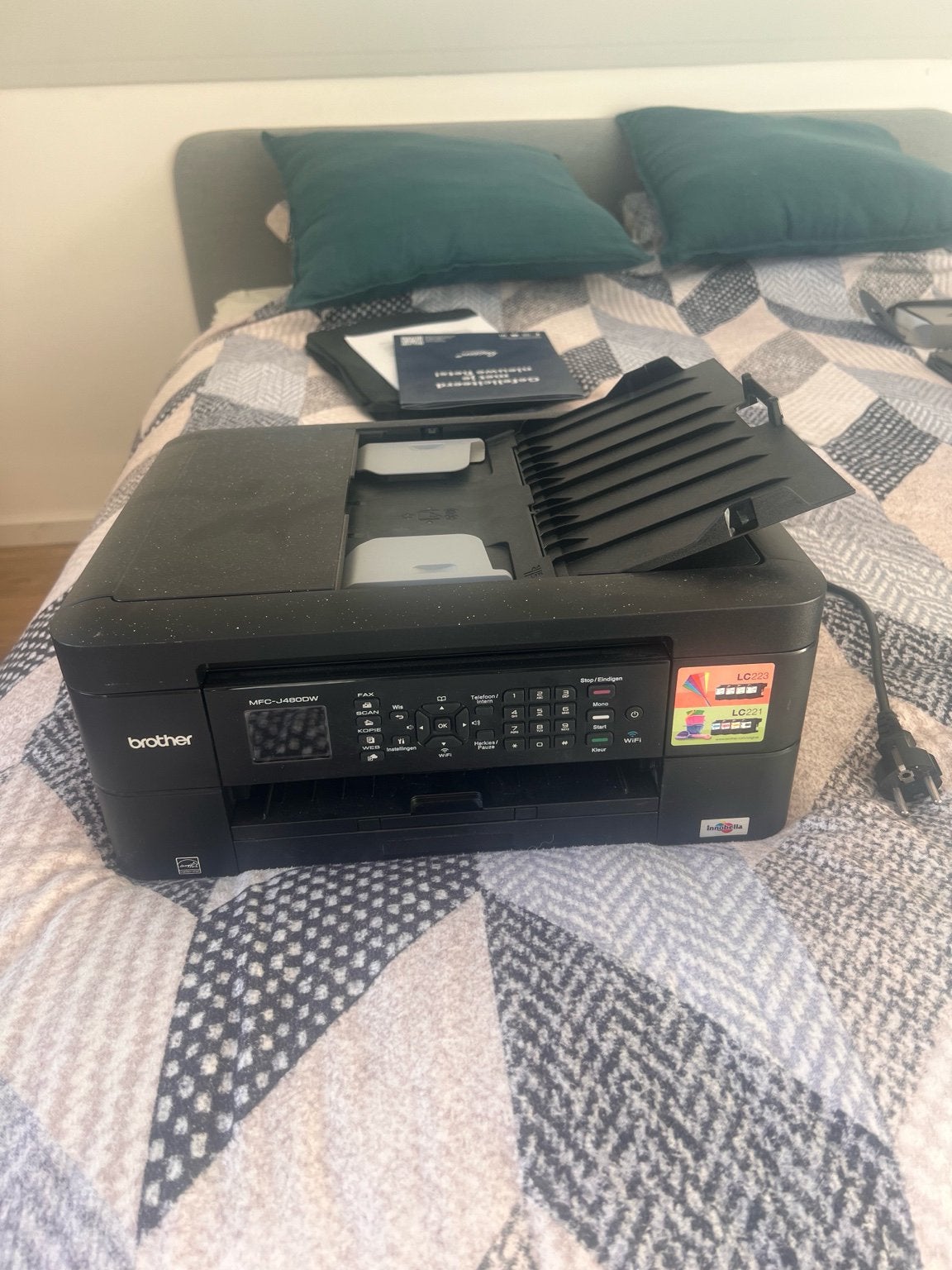 Brother MFC-J480DW printer, Ophalen, Gebruikt, Scannen, Printer