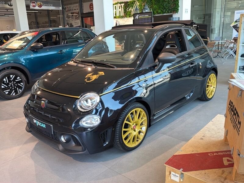 Abarth 595C T-Jet Scorpione Oro, Autos, Abarth, Entreprise, Achat, 500C, ABS, Airbags, Android Auto, Apple Carplay, Air conditionné automatique