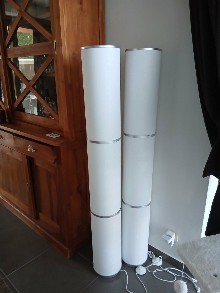 Vloerlamp, Huis en Inrichting, Lampen | Vloerlampen, Ophalen, Kunststof, 100 tot 150 cm, E14 (klein)