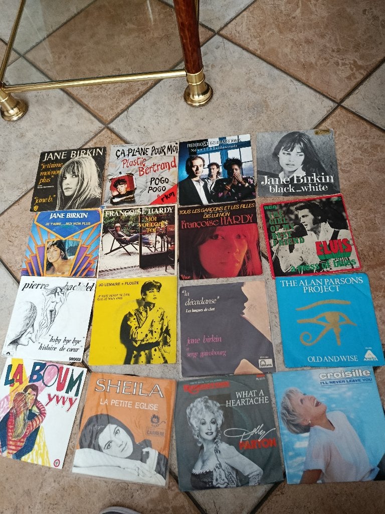 Lot de divers singles, CD & DVD, Enlèvement ou Envoi, Utilisé, 7 inch, Pop
