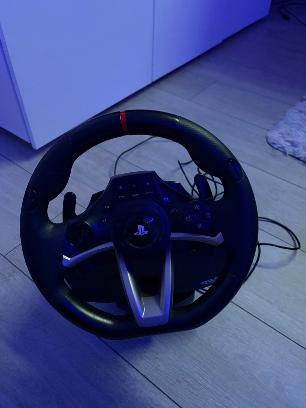 Race stuur met pedalen Hori (ps3/ps4), Ophalen, Zo goed als nieuw