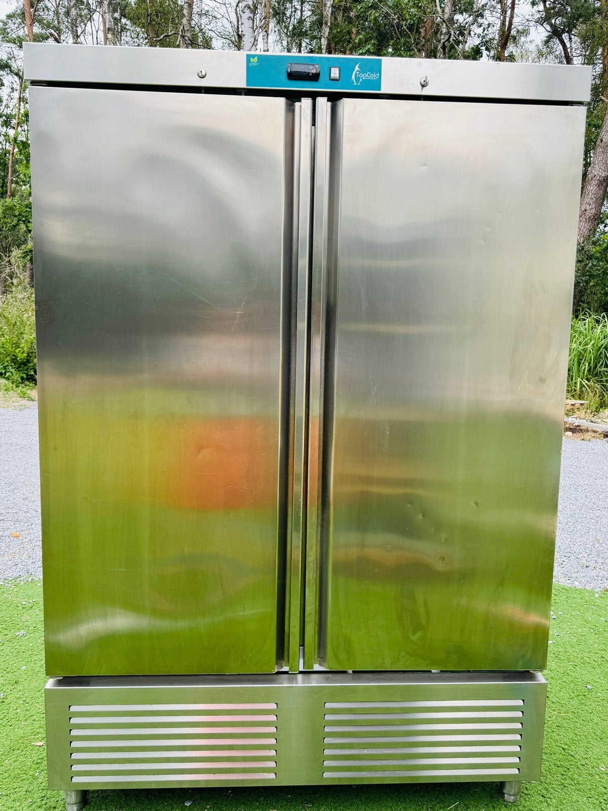 Professionele RVS Horeca Koelkast - TopCold (2-deurs), Ophalen of Verzenden