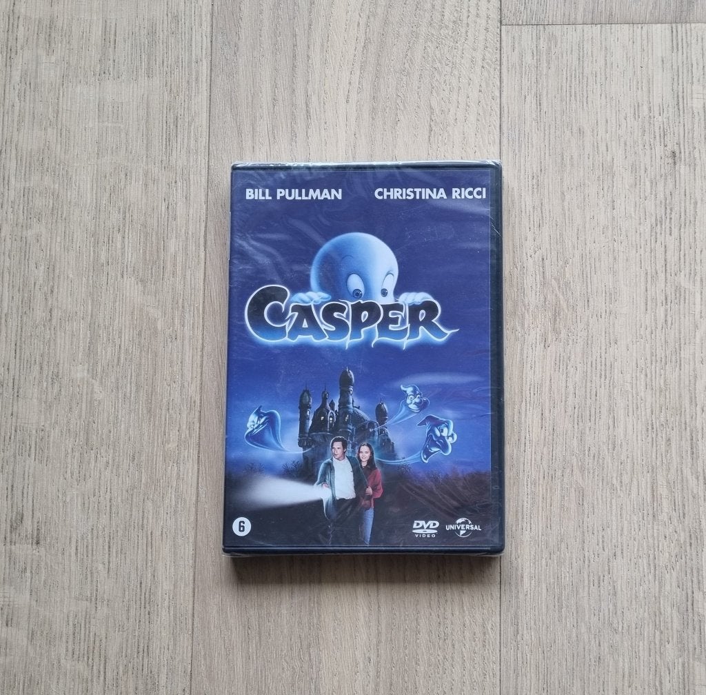 Familiefilm Casper met Bill Pullman en Christina Ricci, Avontuur, Alle leeftijden, Ophalen of Verzenden, Nieuw in verpakking