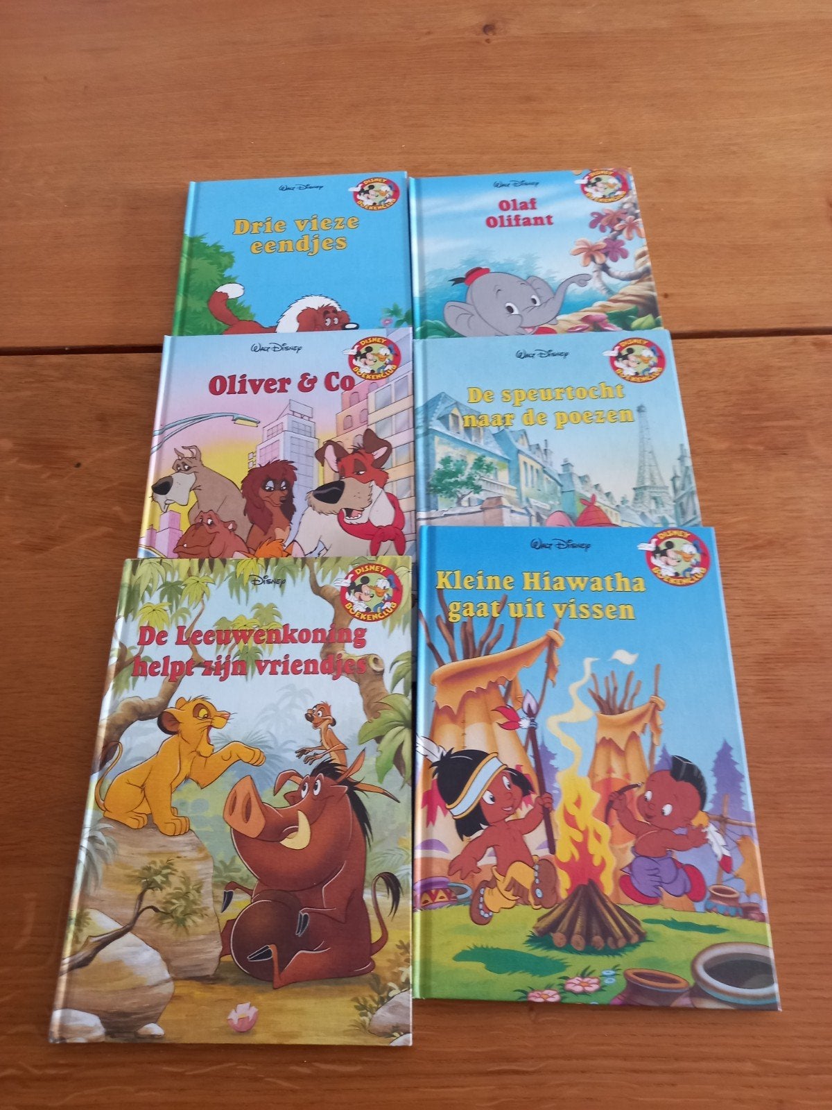 disneyclub boekjes, Boeken, Ophalen