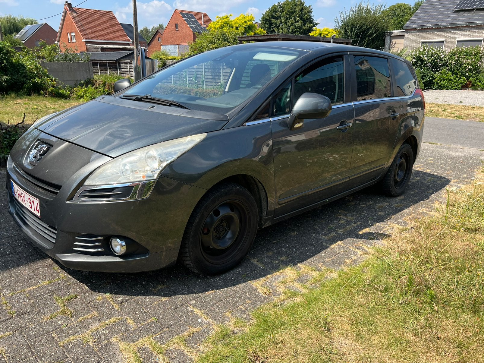 Hierbij tekoop mijn auto Peugeot 5008 motor 1.6 HDI, Auto's, Euro 5, Bedrijf, Trekhaak, Te koop