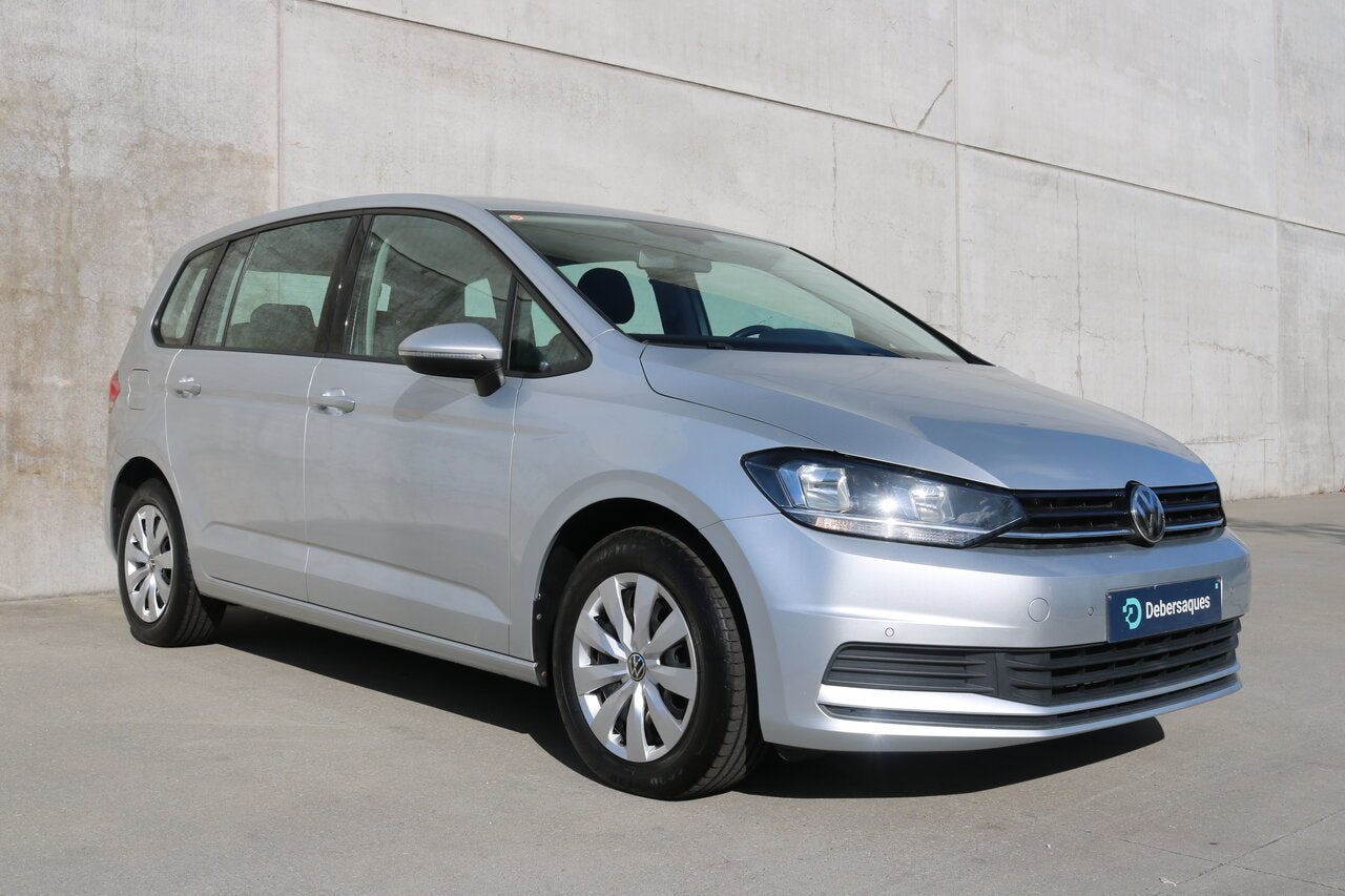 Volkswagen Touran 1.0 TSI 116PK | ACC | NAVI | 3-ZONE CLIMA, Autos, Argent ou Gris, Achat, Entreprise, 999 cm³